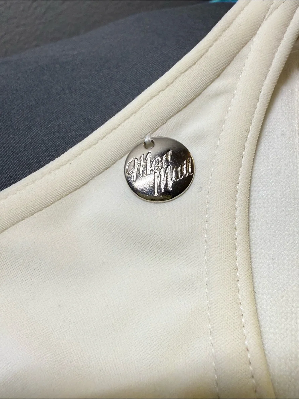 Three-Piece Women’s Bikini Bottom Set — Blue, Yellow & White